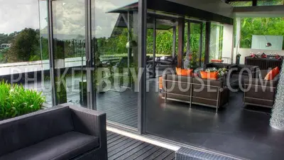 KAM4640: Contemporary art with an ultra–luxury design ocean front villa. Photo #9