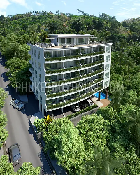 KAT4572: Large one bedroom Apartment in new Modern development in Kata Beach. Photo #1