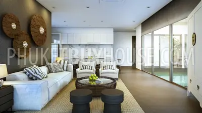 CHA4577: Three bedroom villa with private pool in Chalong. Photo #3