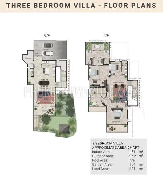 LAY4698: Duplex with 3 Bedrooms in Layan. Photo #1