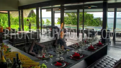KAM4640: Contemporary art with an ultra–luxury design ocean front villa. Photo #45