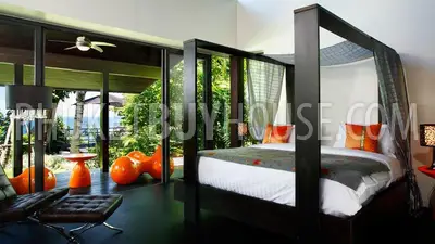 KAM4640: Contemporary art with an ultra–luxury design ocean front villa. Photo #50