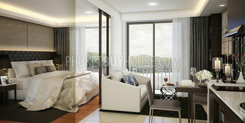 SUR4815: One-Bedroom Apartment with Mountain View in Surin. Photo #3