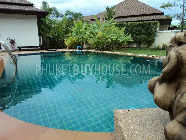 NAI992: Newly Built 3 Bedroom Bali Thai Style Villa in Nai Harn. Photo #39
