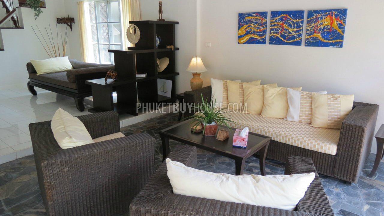 CHA4833: 4 Bedroom House with Pool in Chalong, Phuket. Photo #4