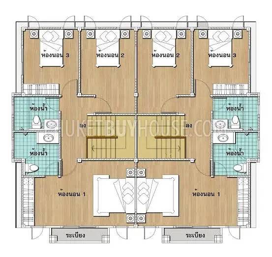 TAL4844: 3 Bedroom Town home in Paklok. Photo #3