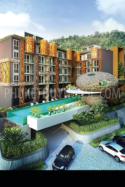 PAT4776: 37-39 sq m apartment in Patong. Fotoğraf #1