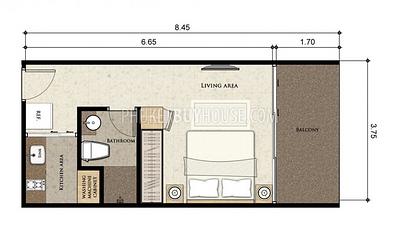 KAM4777: 32 sq.m. apartment in Kamala. Photo #1