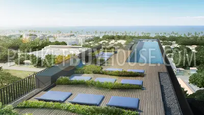 PAT4793: Modern one-bedroom apartment with stylish balcony in Patong. Photo #3