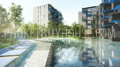 PAT4793: Modern one-bedroom apartment with stylish balcony in Patong. Photo #4