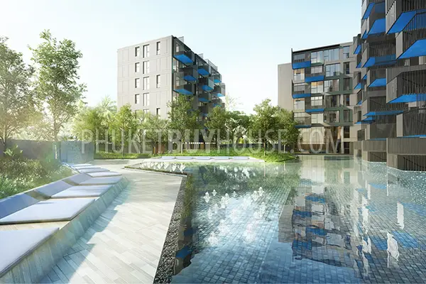 PAT4793: Modern one-bedroom apartment with stylish balcony in Patong. Fotoğraf #4