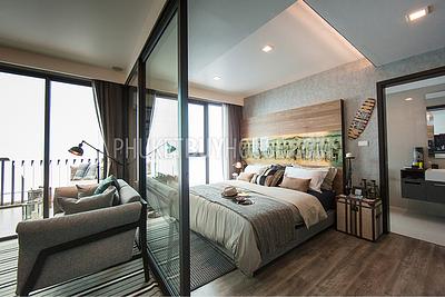 PAT4793: Modern one-bedroom apartment with stylish balcony in Patong. Photo #5
