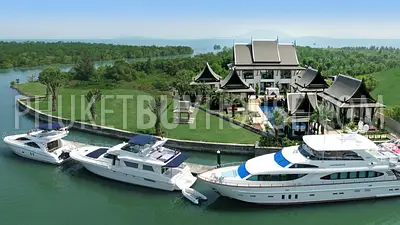 KOH4885: Sparkling villa with 5 bedrooms and a private berth for a yacht (70 m) in Ko Key. Photo #10