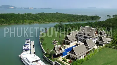 KOH4885: Sparkling villa with 5 bedrooms and a private berth for a yacht (70 m) in Ko Key. Photo #13