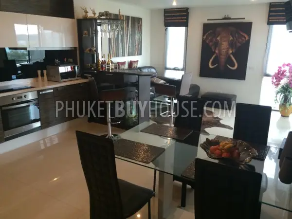 PAT4910: Sea view one bedroom apartment in Patong. Photo #9