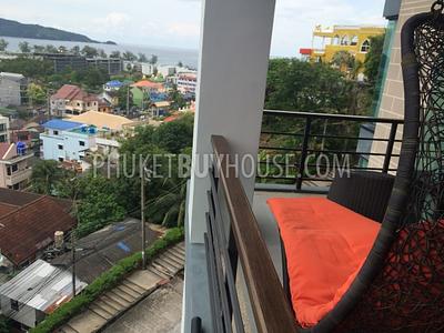 PAT4910: Sea view one bedroom apartment in Patong. Photo #16