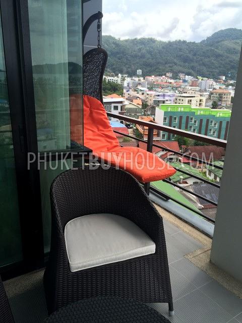 PAT4910: Sea view one bedroom apartment in Patong. Photo #17