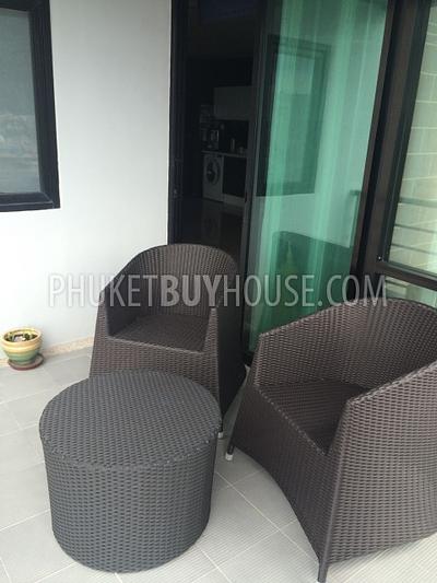 PAT4910: Sea view one bedroom apartment in Patong. Фото #18