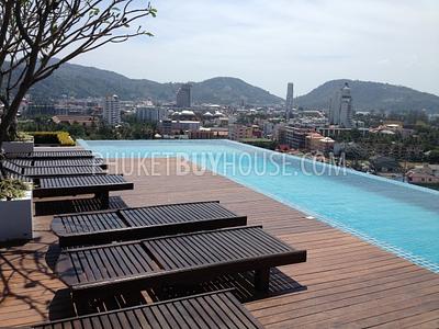 PAT4910: Sea view one bedroom apartment in Patong. Фото #21