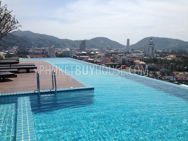 PAT4910: Sea view one bedroom apartment in Patong. Photo #22