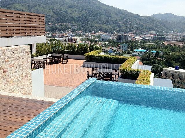 PAT4910: Sea view one bedroom apartment in Patong. Photo #23
