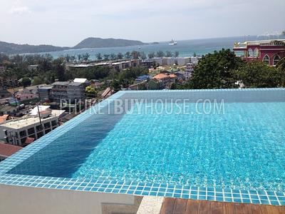 PAT4910: Sea view one bedroom apartment in Patong. Фото #24
