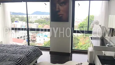 PAT4910: Sea view one bedroom apartment in Patong. Fotoğraf #26