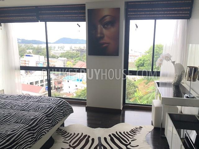 PAT4910: Sea view one bedroom apartment in Patong. Photo #26