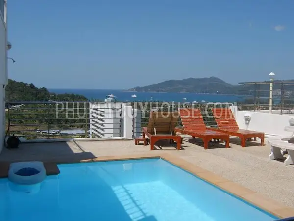 PAT4864: Sea view two bedrooms apartment in Patong. Photo #8