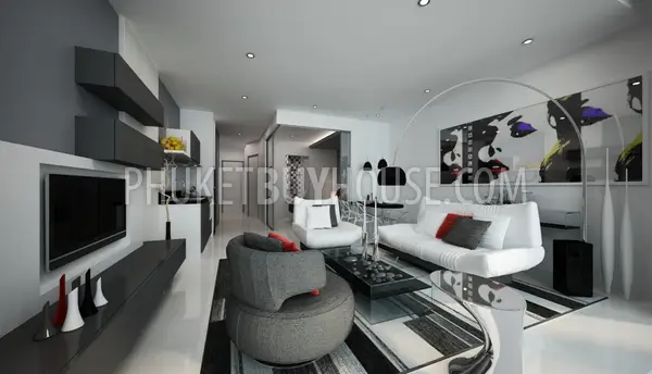 NAI4881: Stylish 2 Bedroom Apartment with Wonderful Sea View over Southern Coast of Phuket. Photo #4