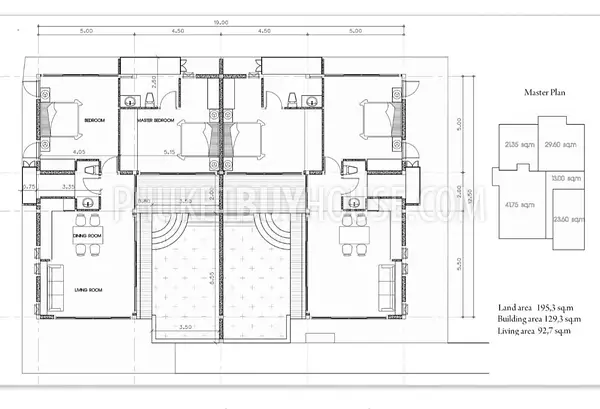 NAI4955: Two Bedroom Pool Villa in Nai Harn Area. Photo #36