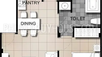 KAM4965: New boutique condominium with 1 and 2 bedrooms - Kamala beach. 照片 #14
