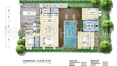 CHE4971: 3 Bedroom Luxury Pool Villa. Photo #2