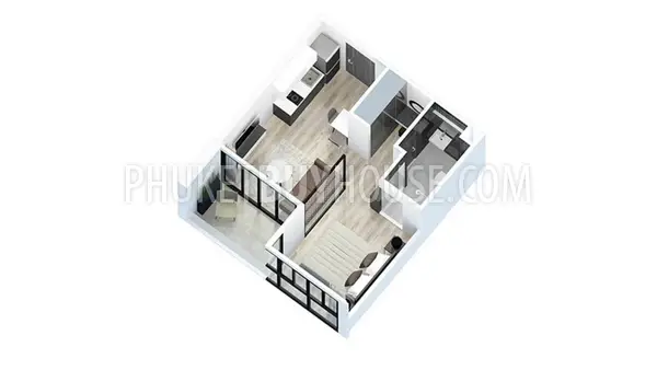 NAY4978: Studio-Apartment for Sale at the Amazing Price in Nai Yang Beach. Photo #12