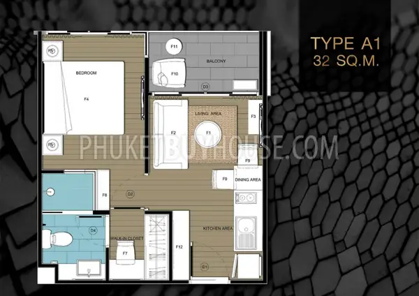 NAY4978: Studio-Apartment for Sale at the Amazing Price in Nai Yang Beach. Photo #3