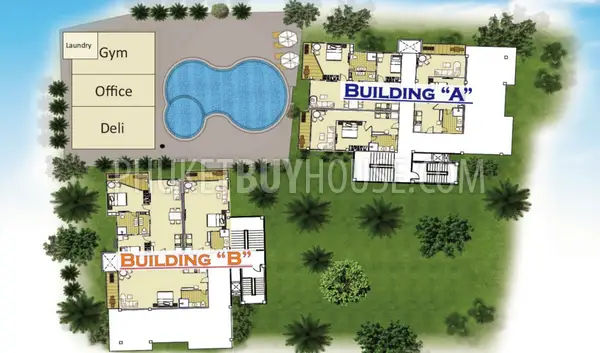NAI4923: Two Bedroom Coastal View Apartment within Walking Distance to Nai Harn Beach. Photo #13