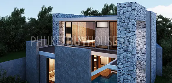 KAM5024: New villas near Kamala with unique eco design for sale on Phuket. Photo #3