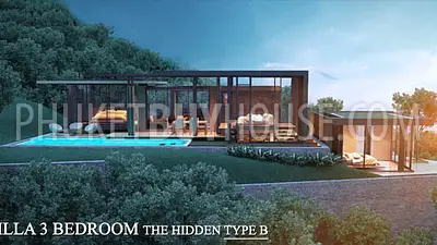 KAM5024: New villas near Kamala with unique eco design for sale on Phuket. Photo #7