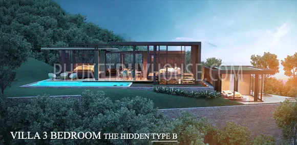 KAM5024: New villas near Kamala with unique eco design for sale on Phuket. Photo #7