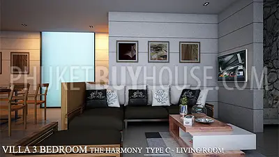 KAM5024: New villas near Kamala with unique eco design for sale on Phuket. Photo #11