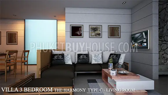 KAM5024: New villas near Kamala with unique eco design for sale on Phuket. Photo #11