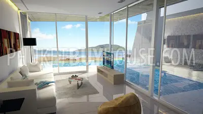 RAW5026: Modern villa with outstanding Rawai beach views. Photo #2