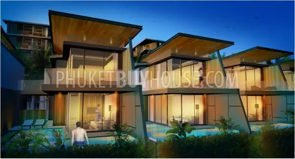 RAW5026: Modern villa with outstanding Rawai beach views. Photo #6