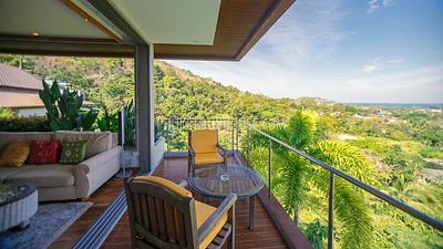 BAN5043: Modern Sea view Luxury Villa over Bangtao and Surin beaches. Photo #17