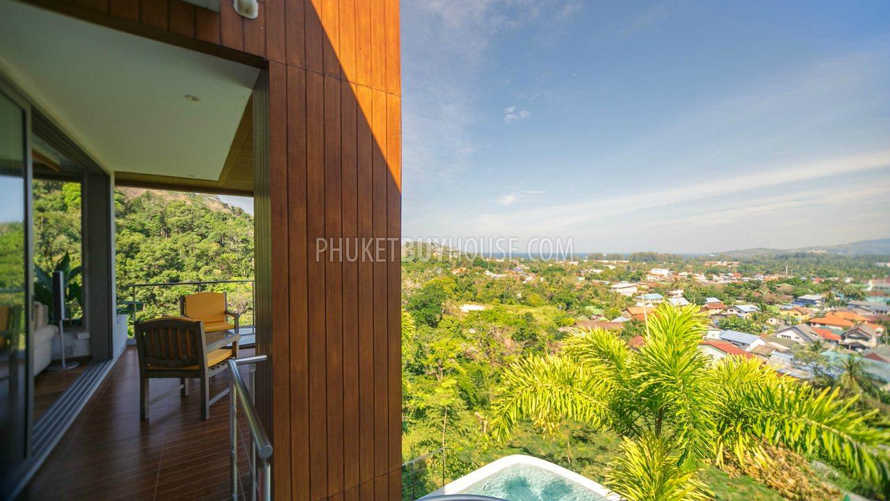 BAN5043: Modern Sea view Luxury Villa over Bangtao and Surin beaches. Photo #18