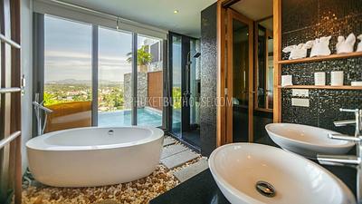 BAN5043: Modern Sea view Luxury Villa over Bangtao and Surin beaches. Photo #23