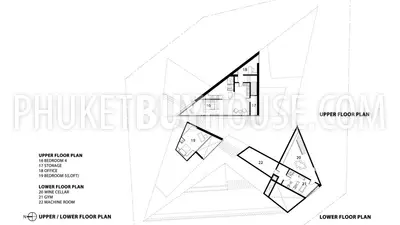 KTH5005: Steel Architectural Designed Waterfront Masterpiece Villa in Phuket for Sale, a must see. Photo #19