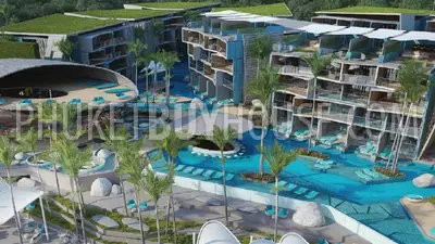 NAI5068: 2 bedroom deluxe apartment with pool access in new Condominium near Nai Harn Beach. 照片 #5
