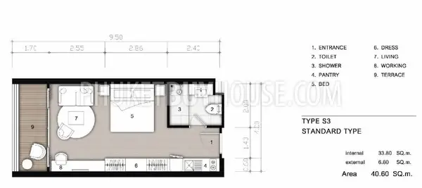 NAI5070: New Luxury studio for profitable investments. Photo #7