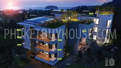 KAT5081: Studio-Apartment at New Luxurious Condominium near Kata Beach. Photo #1